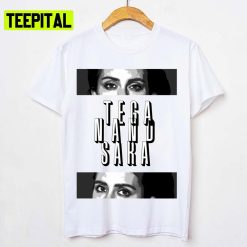 Black And White Design Tegan & Sara Unisex Sweatshirt