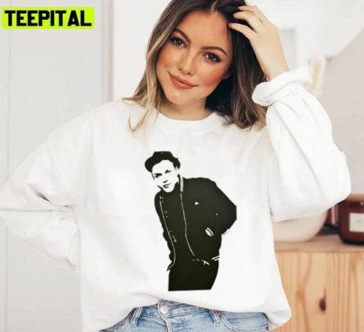 Black And White Olly Murs Singer Unisex Sweatshirt