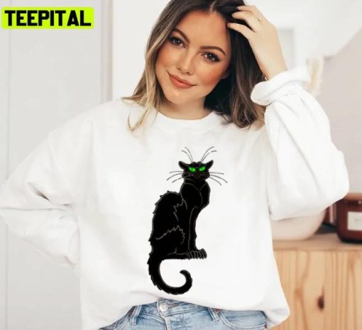 Black Cat Origin The Villain Cat Unisex Sweatshirt