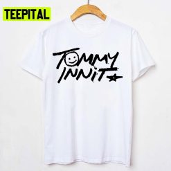 Black Text Tommyinnit Store Logo Unisex T-Shirt