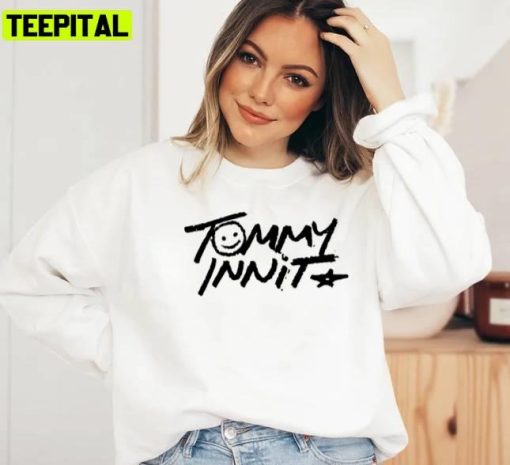 Black Text Tommyinnit Store Logo Unisex T-Shirt