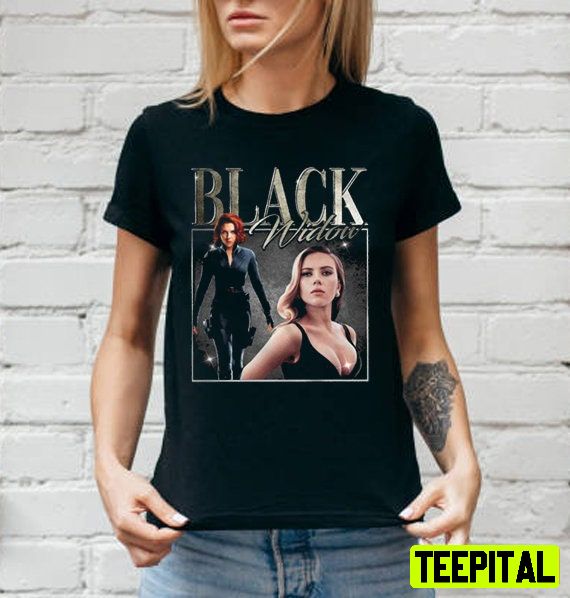 Black Widow Birthday Boy Girl Unisex T-Shirt