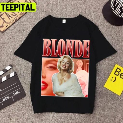 Blonde Movie Ana De Armas Marilyn Monroe Y2k Unisex T-Shirt