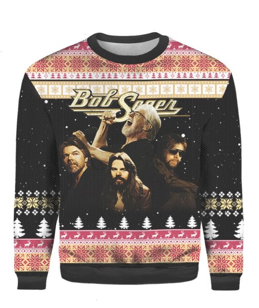 Bob Seger Thank You For The Memories Ugly 3D Xmas Sweater