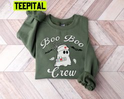 Boo Boo Crew Fall Nursing Trending Unisex Shirt