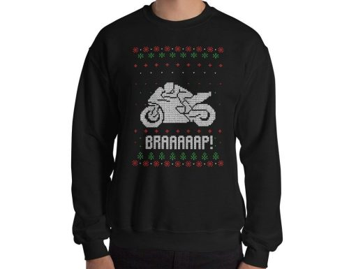 Braap MotoGP Ugly Christmas Sweater