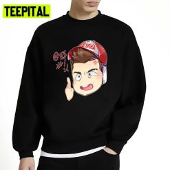 Brazilian Streamer Chibi Face Alanzoka 4 Unisex Sweatshirt