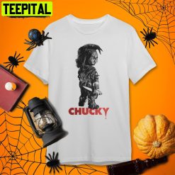 Bride Of Chucky Crew Chucky Retro Art Unisex T-Shirt