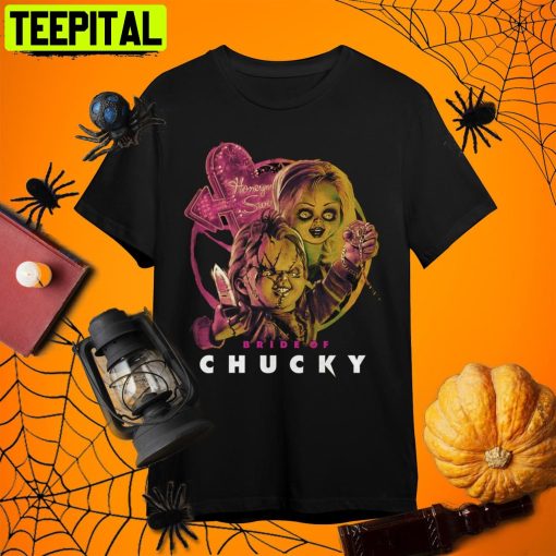 Bride Of Chucky Horror Movie Child’s Play Retro Art Unisex T-Shirt