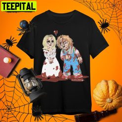 Bride Of Chucky Retro Art Unisex T-Shirt