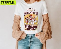 Bring On The Fun Hiking Club Mickey Mouse Holiday Disney Unisesx T-Shirt