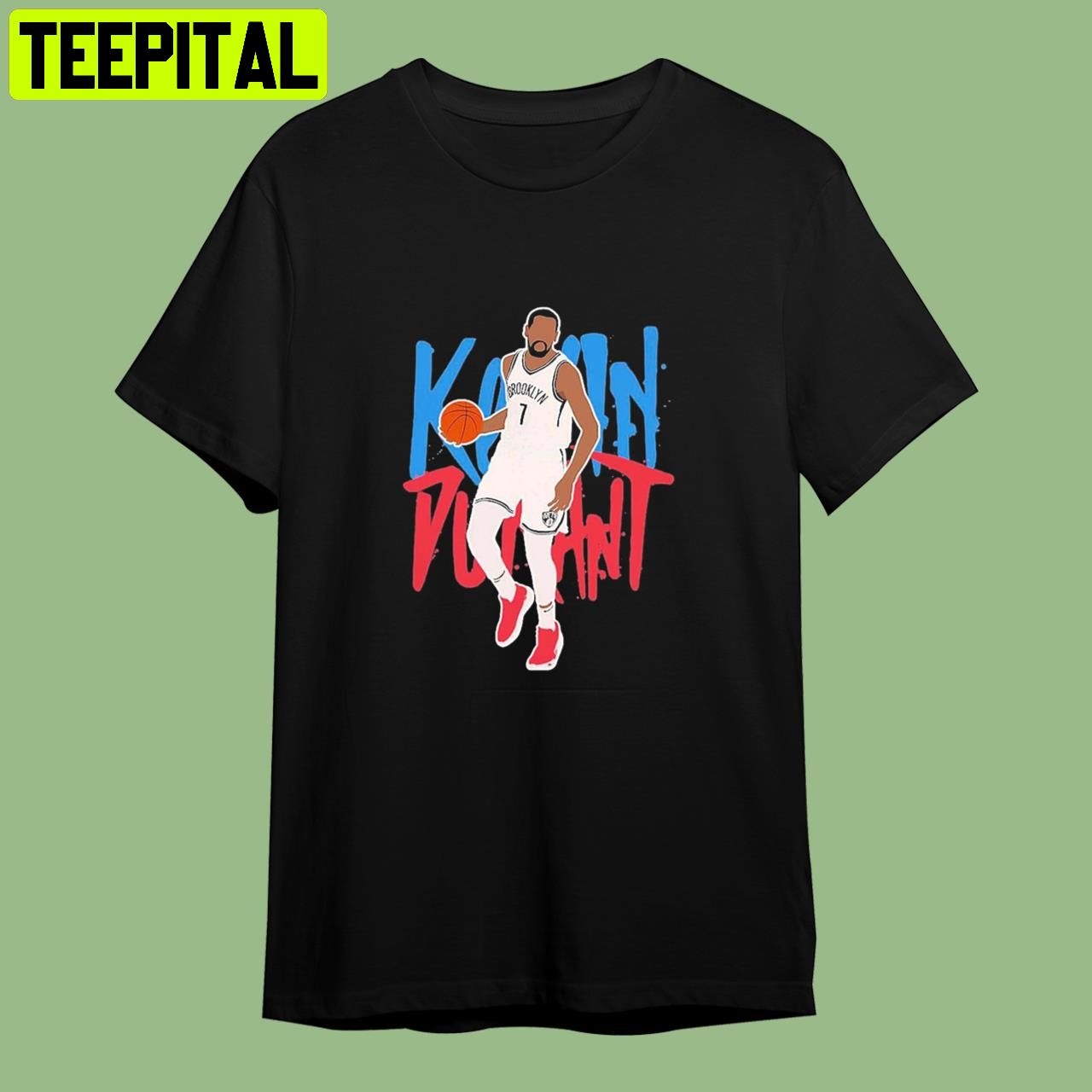 Brooklyn Basketball Kevin Durant Retro Art Unisex T-Shirt