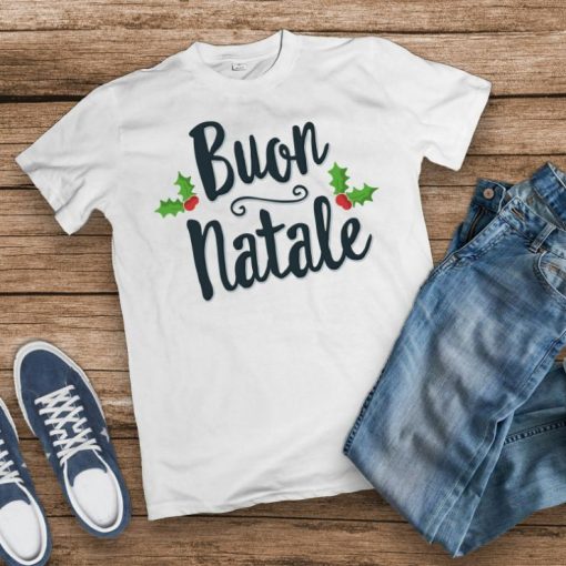 Buon Natale Italy Gift Christmas Party Shirt