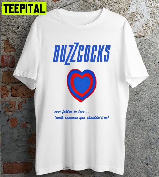 Buzzcocks Ever Fallen In Love Retro Design T-Shirt