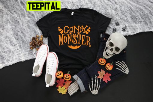 Candy Monster Halloween Trending Unisex T-Shirt