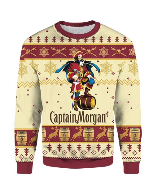 Captain Morgan Ugly 3D Christmas Sweater