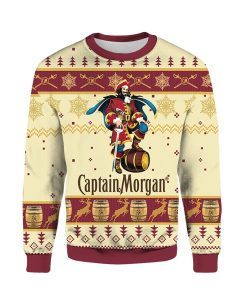 Captain Morgan Ugly Christmas 3D Sweater