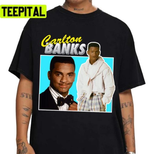 Carlton Banks Montage Fresh Prince Of Bel Air Unisex Sweatshirt