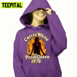 Carrie White For Prom Queen 1976 Movie Stephen King Hoodie