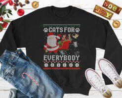 Cats For Everybody Ugly Christmas Sweater