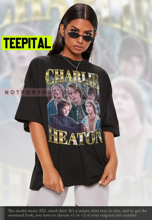 Charlie Heaton Rap 90s Hip-Hop Style Trending Unisex T-Shirt