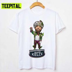 Chibi Funny Guy Football Jason Kelce Unisex T-Shirt