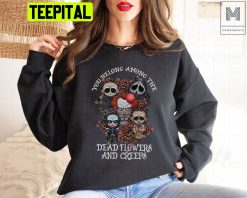 Chibi Horror Movie Characters Halloween Trending Unisex Sweatshirt