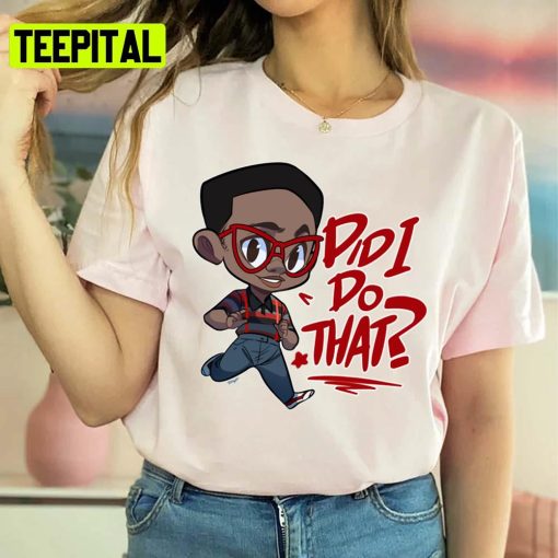 Chibi Steve Urkel Family Matters Did I Do That Unisex Sweatshirt