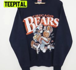 Chicago Bears Football Vintage Retro Nfl Sunday Trending Unisex Sweatshirt