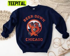 Chicago Football Beardown Funny America Football Trending Unisex Sweatshirt