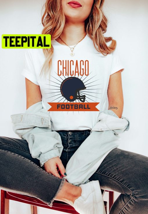 Chicago Football Chicago Retro Football Trending Unisex T-Shirt