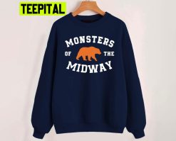 Chicago Football Monster Of The Midway American Football Trending Unisex Sweatshirt