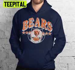 Chicago Football Vintage Style Hoodie Trending Unisex T-Shirt