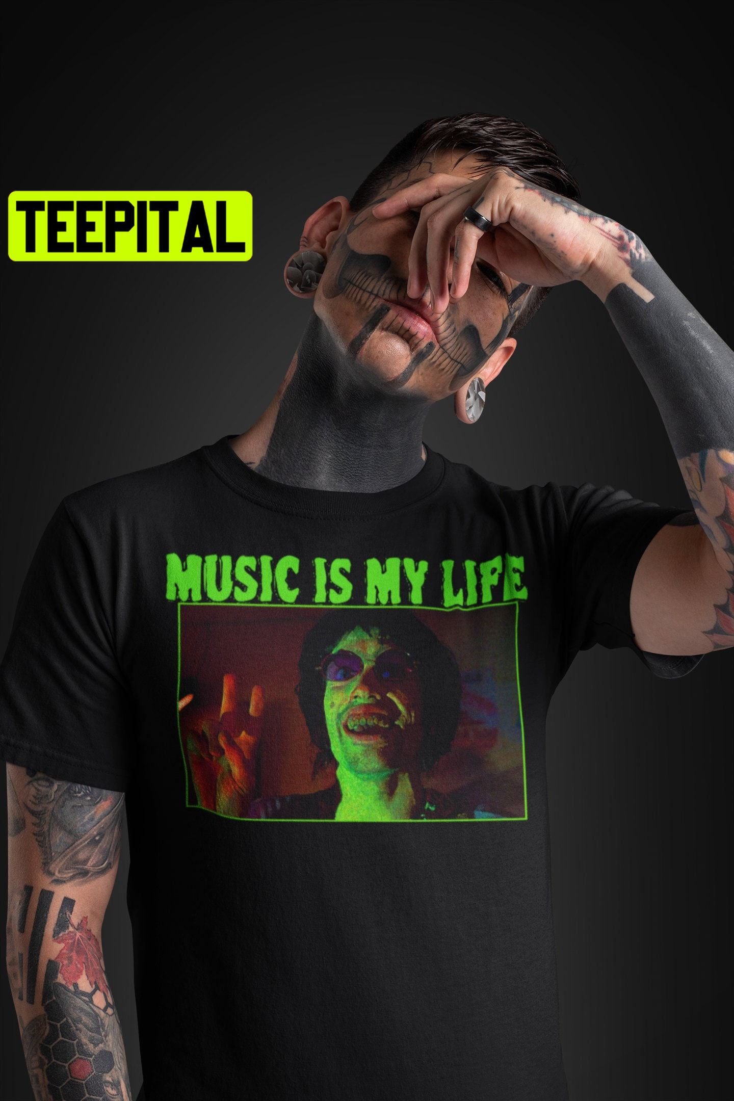 Chop Top Music Is My Life Trending Unisex T-Shirt