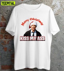 Christmas Griswold Xmas Kiss My Ass Retro Design T-Shirt