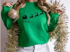 Christmas Ho Ho Ho Holiday Cute Gift Sweatshirt