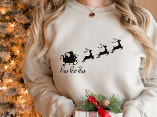 Christmas Ho Ho Ho Holiday Sweatshirt