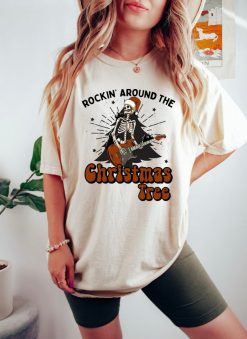 Christmas Skeleton Rock Shirt