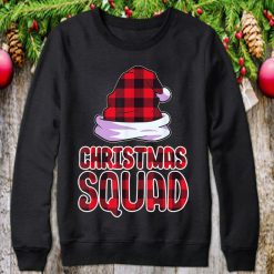 Christmas Squad Family Group Matching Christmas Party Pajama Sweatshirt