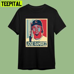 Cleveland Guardians Jose Ramirez Retro Art Unisex T-Shirt