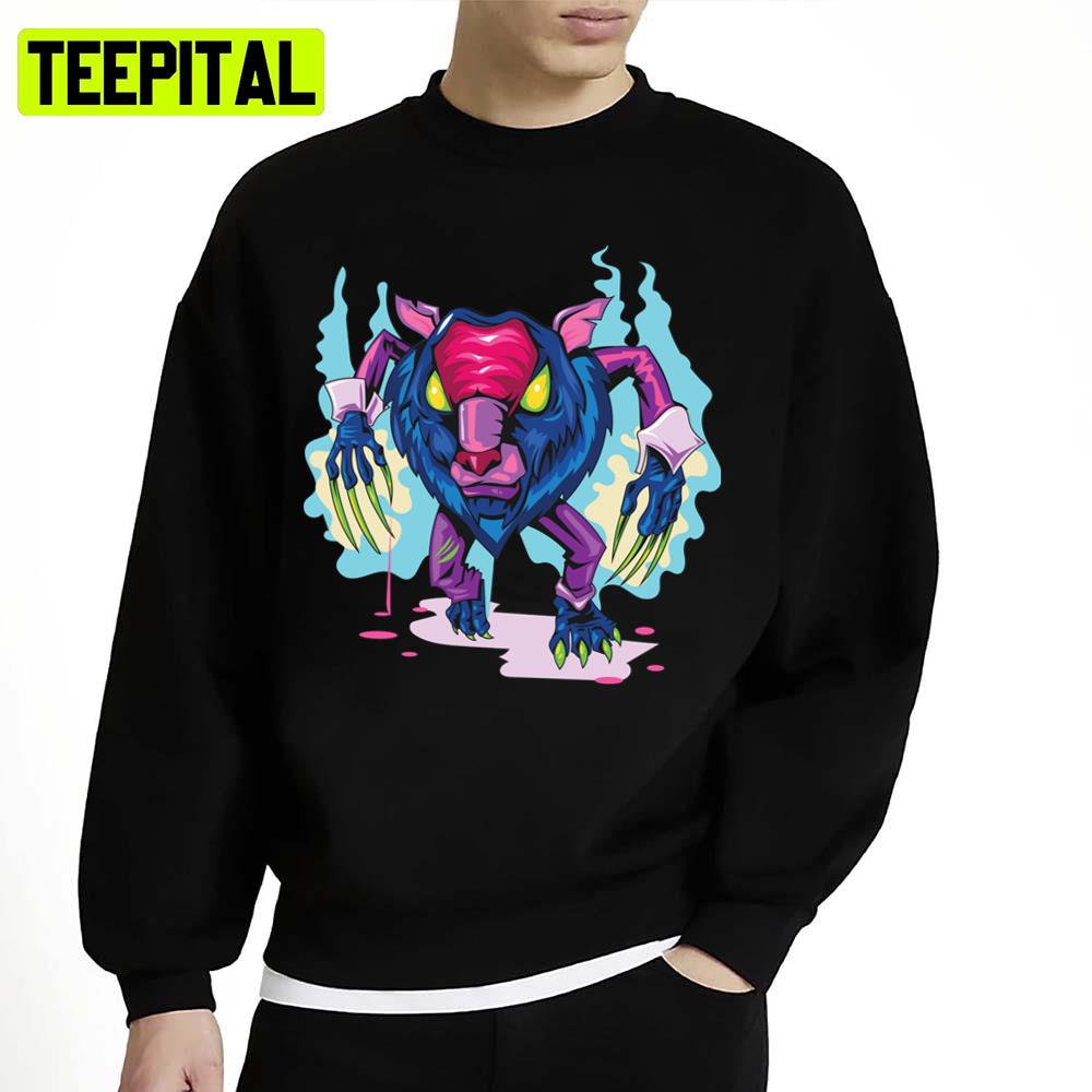 Colorful Design Werewolf By Night Unisex Sweatshirt