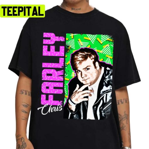 Comedian Chris Farley Nostalgia Graphic Unisex Sweatshirt