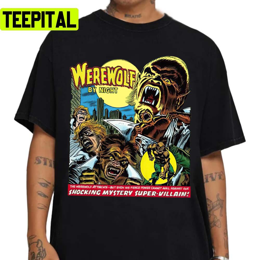 Comics Design Werewolf By Night Unisex Sweatshirt