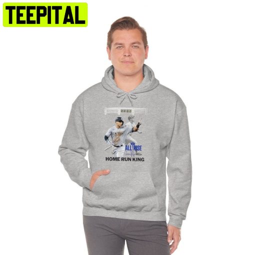 Commemorative Aaron Judge Baseball Home Run Record Trending Unisex Hoodie