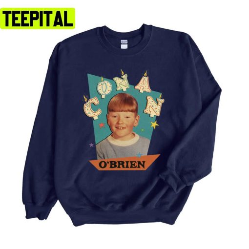 Conan O’brien Birthday Retro Portrait Unisex Sweatshirt