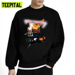 Cool Friendship Kids Star Clank Fist Bump Unisex Sweatshirt