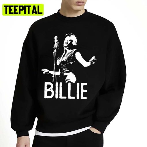 Cool Moment On Stage Billie Holiday Unisex Sweatshirt