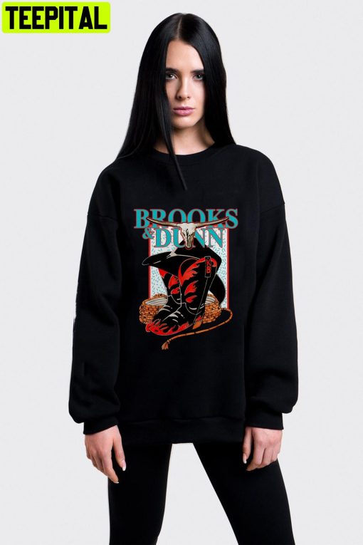 Cowboy Town Tour Brooks N Dunn Unisex Sweatshirt