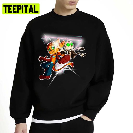 Cute Clank And Friend Kids Star Unisex Sweatshirt