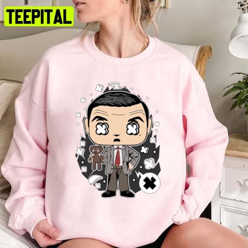 Cute Lego Design Mr Bean Pop Art Sleeveless Top Unisex T-Shirt